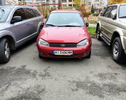 Красный ВАЗ 1119 Калина, объемом двигателя 1.6 л и пробегом 270 тыс. км за 1500 $, фото 9 на Automoto.ua