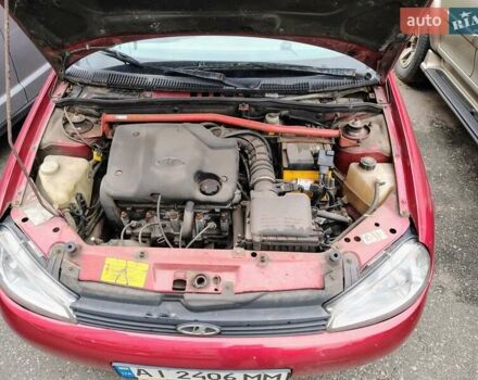 Красный ВАЗ 1119 Калина, объемом двигателя 1.6 л и пробегом 270 тыс. км за 1500 $, фото 4 на Automoto.ua