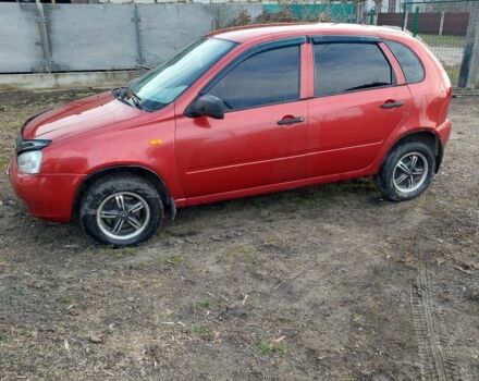 Красный ВАЗ 1119 Калина, объемом двигателя 1.6 л и пробегом 180 тыс. км за 1300 $, фото 2 на Automoto.ua