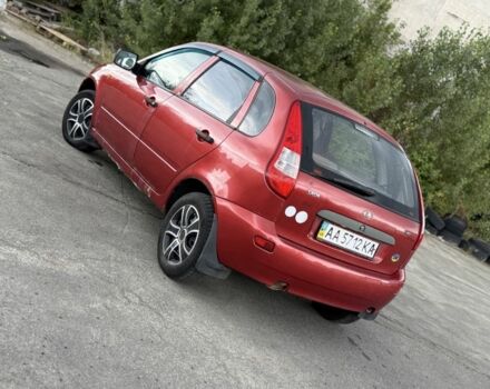 Червоний ВАЗ 1119 Калина, об'ємом двигуна 1.3 л та пробігом 3 тис. км за 1599 $, фото 3 на Automoto.ua