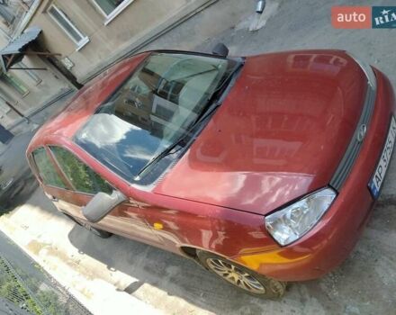 Красный ВАЗ 1119 Калина, объемом двигателя 1.4 л и пробегом 90 тыс. км за 3700 $, фото 1 на Automoto.ua