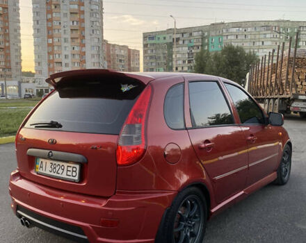 Червоний ВАЗ 1119 Калина, об'ємом двигуна 1.39 л та пробігом 130 тис. км за 2700 $, фото 12 на Automoto.ua