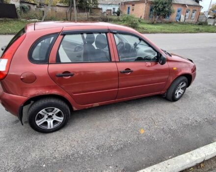 Червоний ВАЗ 1119 Калина, об'ємом двигуна 1.6 л та пробігом 112 тис. км за 1535 $, фото 9 на Automoto.ua