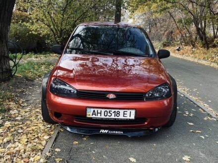 Красный ВАЗ 1119 Калина, объемом двигателя 1.4 л и пробегом 170 тыс. км за 1700 $, фото 1 на Automoto.ua