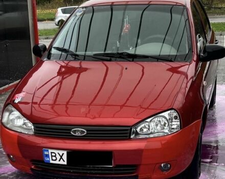 Красный ВАЗ 1119 Калина, объемом двигателя 1.6 л и пробегом 280 тыс. км за 1600 $, фото 1 на Automoto.ua