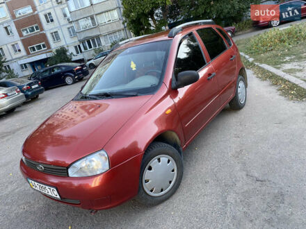 Червоний ВАЗ 1119 Калина, об'ємом двигуна 1.6 л та пробігом 113 тис. км за 2200 $, фото 1 на Automoto.ua