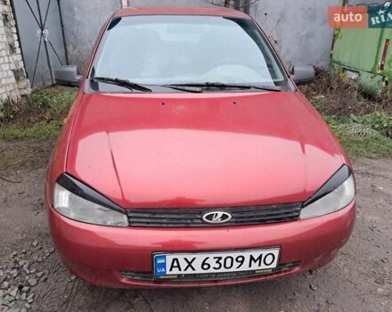 Красный ВАЗ 1119 Калина, объемом двигателя 1.6 л и пробегом 160 тыс. км за 1700 $, фото 1 на Automoto.ua