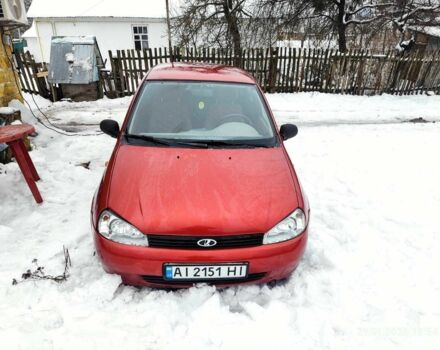 Красный ВАЗ 1119 Калина, объемом двигателя 1.6 л и пробегом 20 тыс. км за 2250 $, фото 1 на Automoto.ua
