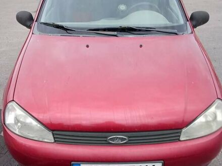 Красный ВАЗ 1119 Калина, объемом двигателя 1.6 л и пробегом 157 тыс. км за 1800 $, фото 1 на Automoto.ua