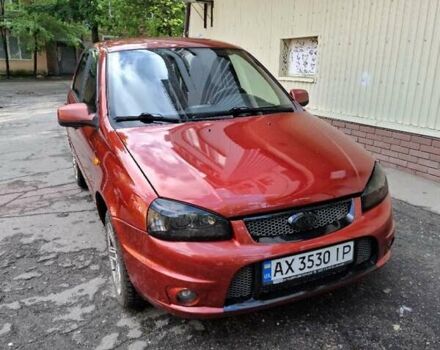Красный ВАЗ 1119 Калина, объемом двигателя 1.6 л и пробегом 135 тыс. км за 3200 $, фото 1 на Automoto.ua