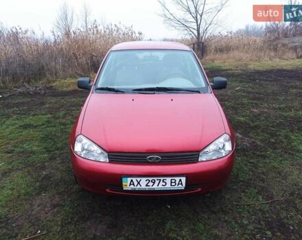 Красный ВАЗ 1119 Калина, объемом двигателя 1.4 л и пробегом 160 тыс. км за 1800 $, фото 1 на Automoto.ua