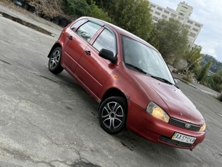 Червоний ВАЗ 1119 Калина, об'ємом двигуна 1.3 л та пробігом 3 тис. км за 1599 $, фото 1 на Automoto.ua