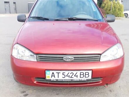 Красный ВАЗ 1119 Калина, объемом двигателя 1.39 л и пробегом 83 тыс. км за 2300 $, фото 1 на Automoto.ua