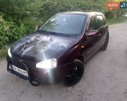 Красный ВАЗ 1119 Калина, объемом двигателя 1.6 л и пробегом 95 тыс. км за 2200 $, фото 1 на Automoto.ua