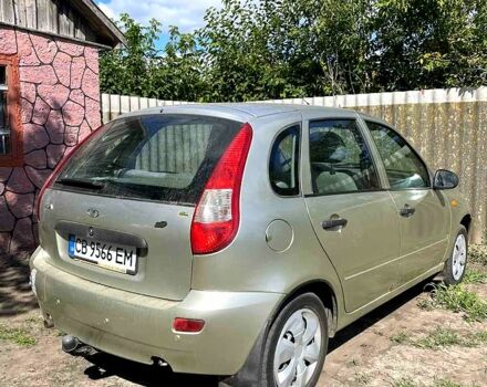 Желтый ВАЗ 1119 Калина, объемом двигателя 1.6 л и пробегом 160 тыс. км за 1450 $, фото 11 на Automoto.ua