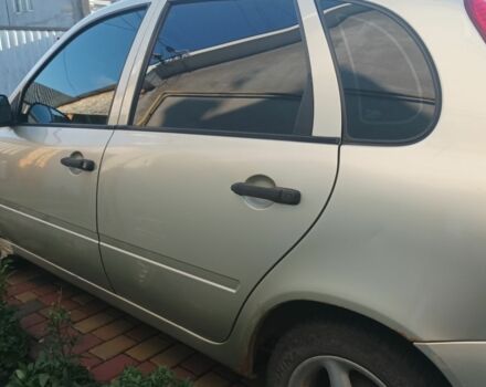 Желтый ВАЗ 1119 Калина, объемом двигателя 1.6 л и пробегом 116 тыс. км за 1450 $, фото 4 на Automoto.ua