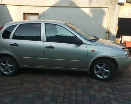 Желтый ВАЗ 1119 Калина, объемом двигателя 1.6 л и пробегом 116 тыс. км за 1450 $, фото 3 на Automoto.ua