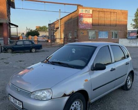 Сірий ВАЗ 1119 Калина, об'ємом двигуна 1.6 л та пробігом 220 тис. км за 2350 $, фото 11 на Automoto.ua