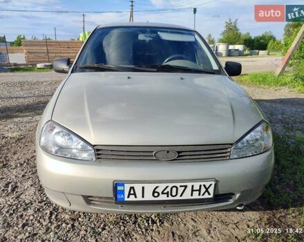 Серый ВАЗ 1119 Калина, объемом двигателя 1.6 л и пробегом 110 тыс. км за 2600 $, фото 1 на Automoto.ua