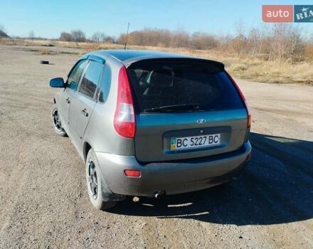 Сірий ВАЗ 1119 Калина, об'ємом двигуна 1.6 л та пробігом 127 тис. км за 1450 $, фото 9 на Automoto.ua