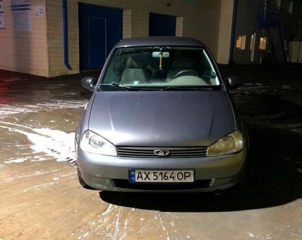 Серый ВАЗ 1119 Калина, объемом двигателя 1.6 л и пробегом 280 тыс. км за 2500 $, фото 2 на Automoto.ua