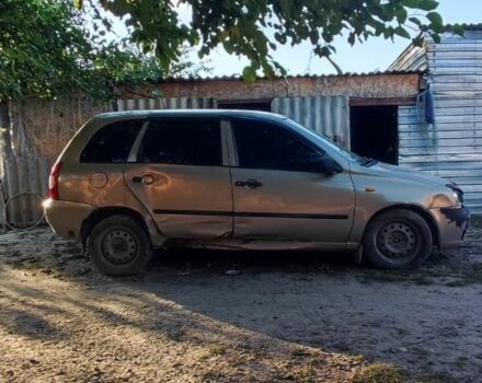 Серый ВАЗ 1119 Калина, объемом двигателя 0 л и пробегом 100 тыс. км за 1000 $, фото 1 на Automoto.ua