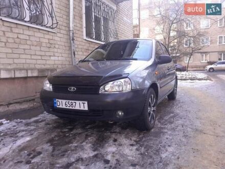 Серый ВАЗ 1119 Калина, объемом двигателя 1.6 л и пробегом 199 тыс. км за 2400 $, фото 1 на Automoto.ua