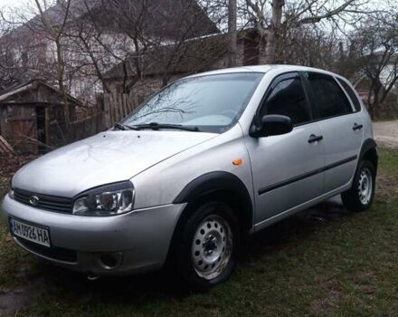 Серый ВАЗ 1119 Калина, объемом двигателя 1.6 л и пробегом 186 тыс. км за 1600 $, фото 1 на Automoto.ua