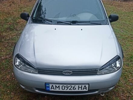 Серый ВАЗ 1119 Калина, объемом двигателя 1.6 л и пробегом 186 тыс. км за 1600 $, фото 1 на Automoto.ua