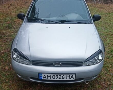 Серый ВАЗ 1119 Калина, объемом двигателя 1.6 л и пробегом 186 тыс. км за 1600 $, фото 1 на Automoto.ua