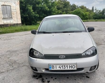 Серый ВАЗ 1119 Калина, объемом двигателя 1.6 л и пробегом 350 тыс. км за 1100 $, фото 1 на Automoto.ua