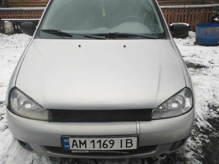 Серый ВАЗ 1119 Калина, объемом двигателя 1.6 л и пробегом 183 тыс. км за 2000 $, фото 1 на Automoto.ua