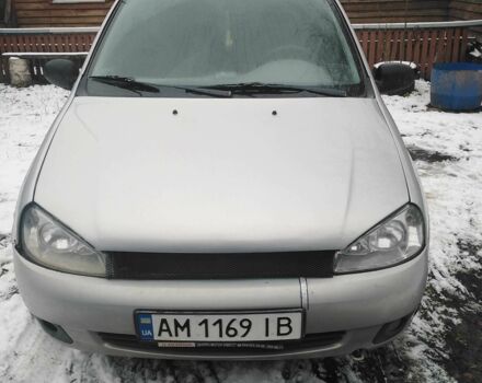 Сірий ВАЗ 1119 Калина, об'ємом двигуна 1.6 л та пробігом 183 тис. км за 2000 $, фото 1 на Automoto.ua