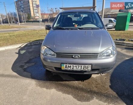 Серый ВАЗ 1119 Калина, объемом двигателя 1.39 л и пробегом 91 тыс. км за 2750 $, фото 1 на Automoto.ua