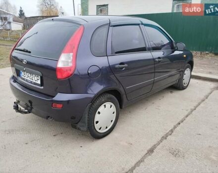 Синий ВАЗ 1119 Калина, объемом двигателя 1.6 л и пробегом 170 тыс. км за 1700 $, фото 11 на Automoto.ua