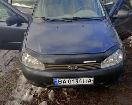 Синий ВАЗ 1119 Калина, объемом двигателя 1.6 л и пробегом 144 тыс. км за 2200 $, фото 2 на Automoto.ua
