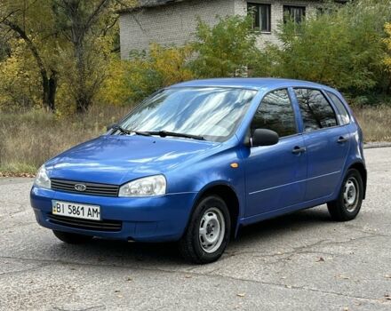 Синій ВАЗ 1119 Калина, об'ємом двигуна 1.6 л та пробігом 195 тис. км за 1700 $, фото 1 на Automoto.ua