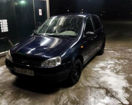 Синий ВАЗ 1119 Калина, объемом двигателя 1.6 л и пробегом 97 тыс. км за 1500 $, фото 2 на Automoto.ua