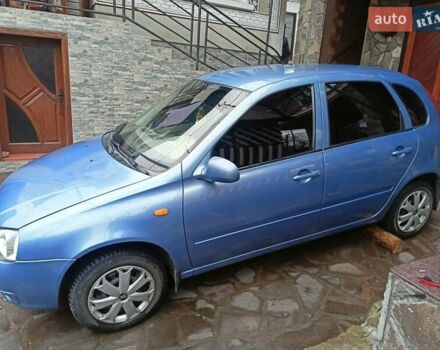 Синий ВАЗ 1119 Калина, объемом двигателя 1.6 л и пробегом 194 тыс. км за 2100 $, фото 4 на Automoto.ua