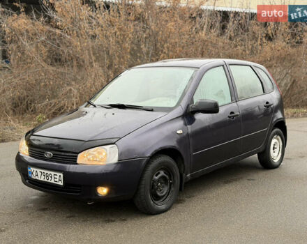 Синий ВАЗ 1119 Калина, объемом двигателя 1.6 л и пробегом 144 тыс. км за 1500 $, фото 1 на Automoto.ua