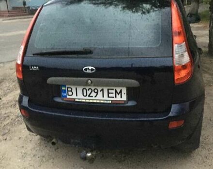 Синий ВАЗ 1119 Калина, объемом двигателя 1.6 л и пробегом 220 тыс. км за 2400 $, фото 8 на Automoto.ua