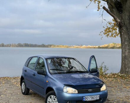 Синій ВАЗ 1119 Калина, об'ємом двигуна 1.6 л та пробігом 120 тис. км за 1550 $, фото 10 на Automoto.ua