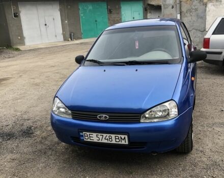 Синий ВАЗ 1119 Калина, объемом двигателя 1.6 л и пробегом 273 тыс. км за 2700 $, фото 1 на Automoto.ua