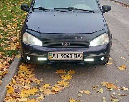 Синий ВАЗ 1119 Калина, объемом двигателя 1.6 л и пробегом 177 тыс. км за 1600 $, фото 7 на Automoto.ua