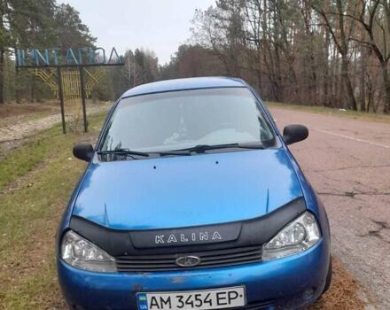 Синий ВАЗ 1119 Калина, объемом двигателя 1.6 л и пробегом 128 тыс. км за 2000 $, фото 12 на Automoto.ua
