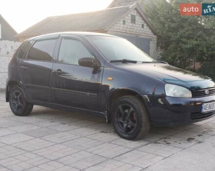 Синий ВАЗ 1119 Калина, объемом двигателя 1.6 л и пробегом 375 тыс. км за 1999 $, фото 4 на Automoto.ua