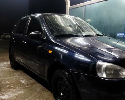 Синий ВАЗ 1119 Калина, объемом двигателя 1.6 л и пробегом 97 тыс. км за 1500 $, фото 1 на Automoto.ua