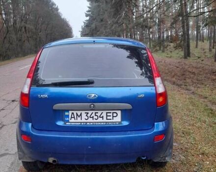 Синий ВАЗ 1119 Калина, объемом двигателя 1.6 л и пробегом 128 тыс. км за 2300 $, фото 13 на Automoto.ua