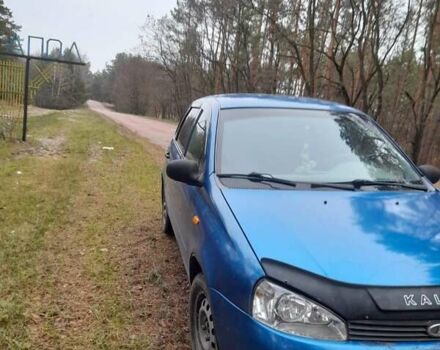 Синий ВАЗ 1119 Калина, объемом двигателя 1.6 л и пробегом 128 тыс. км за 2000 $, фото 14 на Automoto.ua