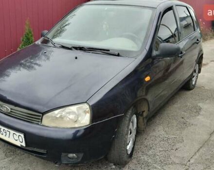 Синий ВАЗ 1119 Калина, объемом двигателя 1.6 л и пробегом 260 тыс. км за 1399 $, фото 3 на Automoto.ua